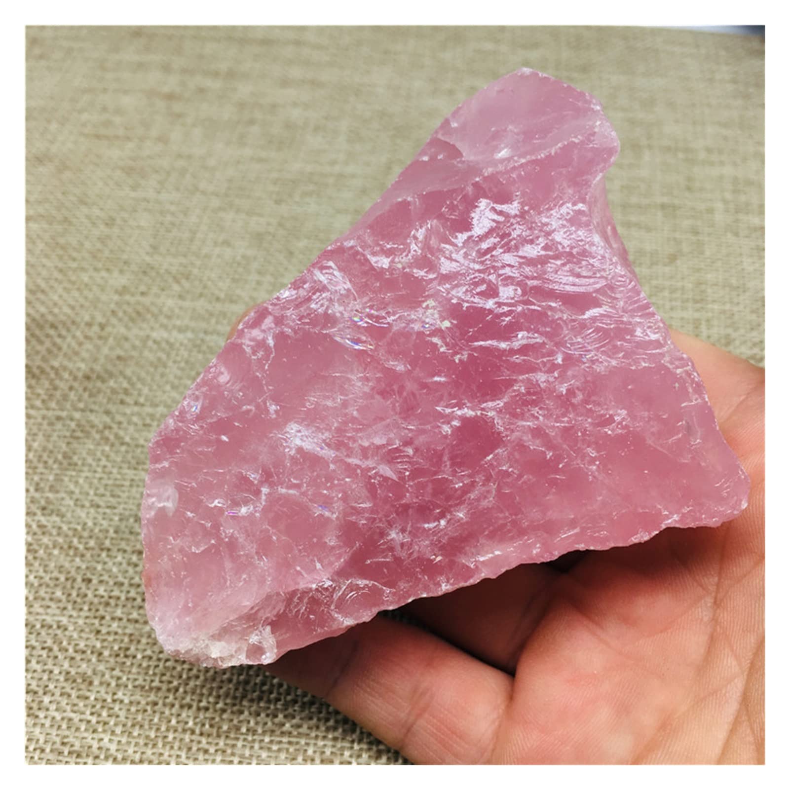 天然石 ピンク結晶 Amazon.co.jp: 天然のピンク色の結晶 天然の石英鉱物が使用され